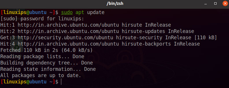 Update Ubuntu