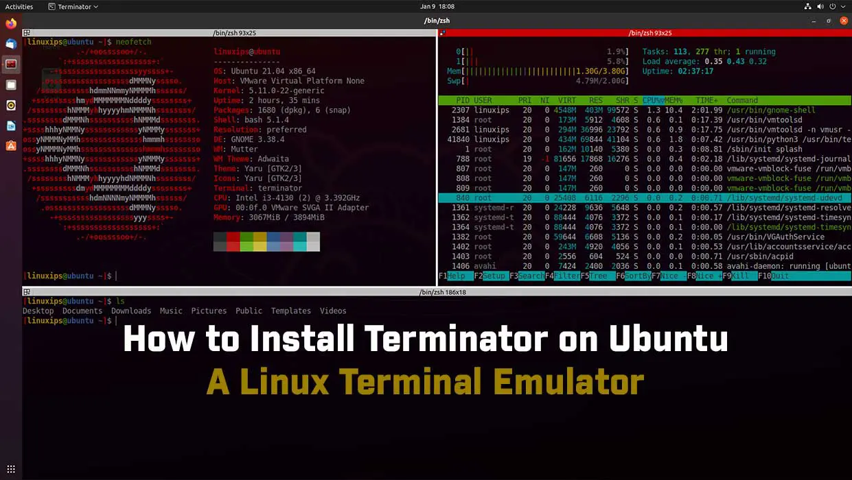 how to set static ip linux ubuntu How to Install Terminator on Ubuntu