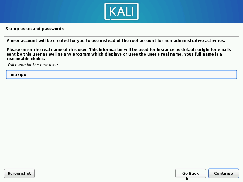 Kali Linux 2022.2 Linuxips Account