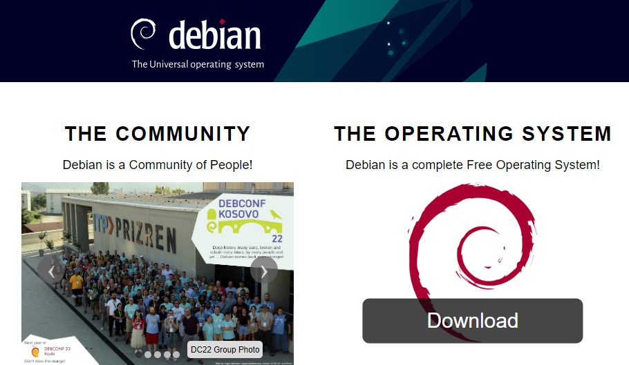 Download the Debian 11
