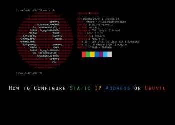 How to Configure Static IP Address on Ubuntu