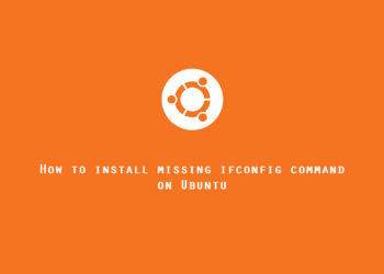 How to install missing ifconfig command on Linux