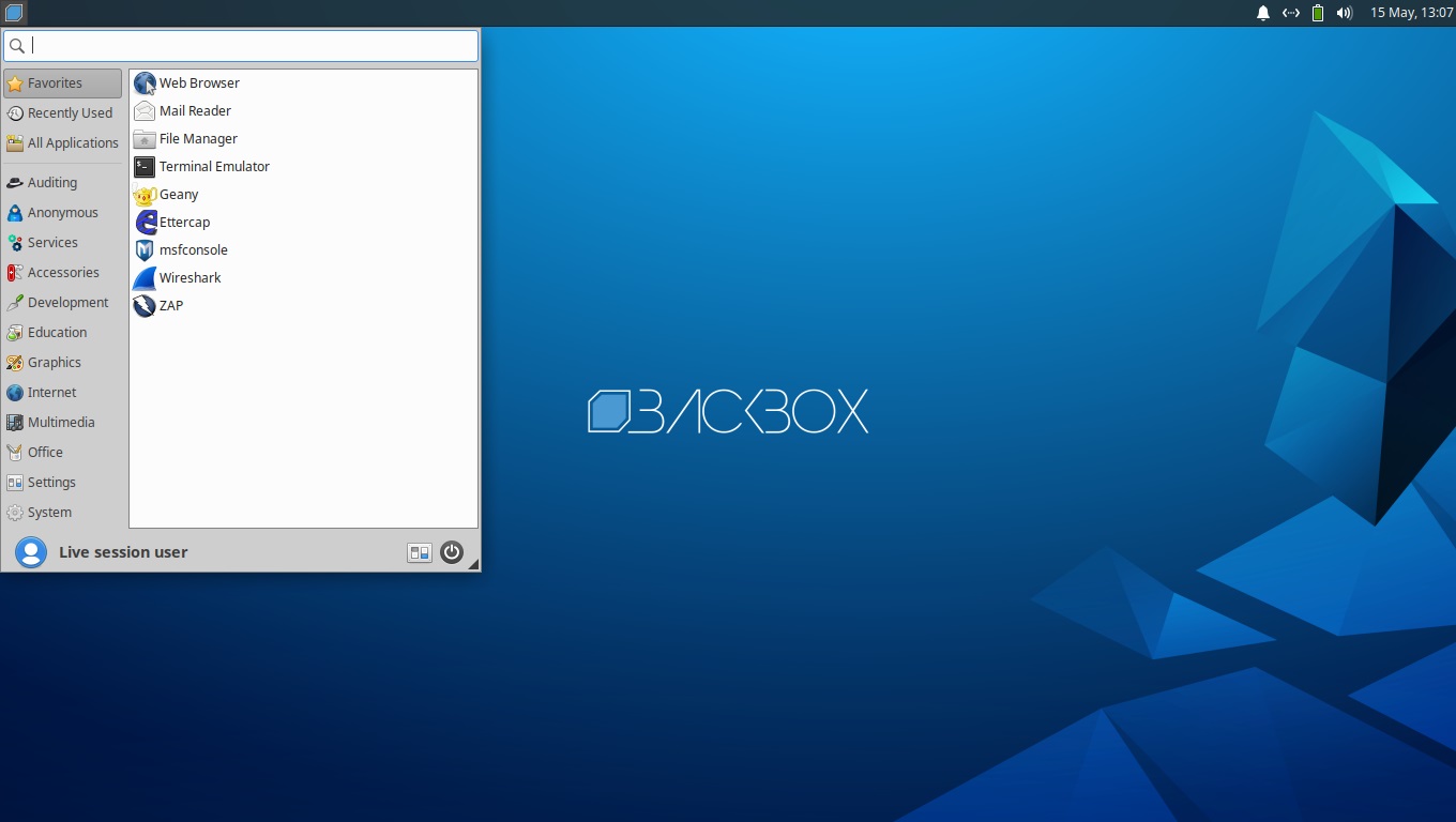 BackBox Hacking Distro