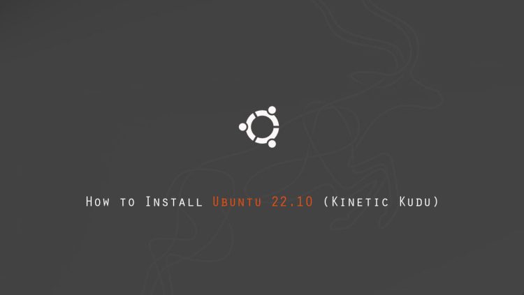 How to Install Ubuntu 22.10 (Kinetic Kudu)