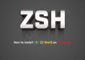 How to Install ZSH on Kali Linux 2024.1